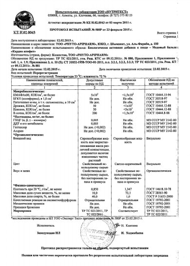 КАРДИО-Апифит: протокол исследования безопасности